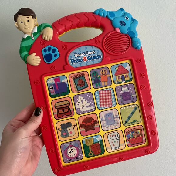 Blue's Clues Press N Guess Tyco Vintage 1998 - WORKING CONDITION - Picture 1 of 5